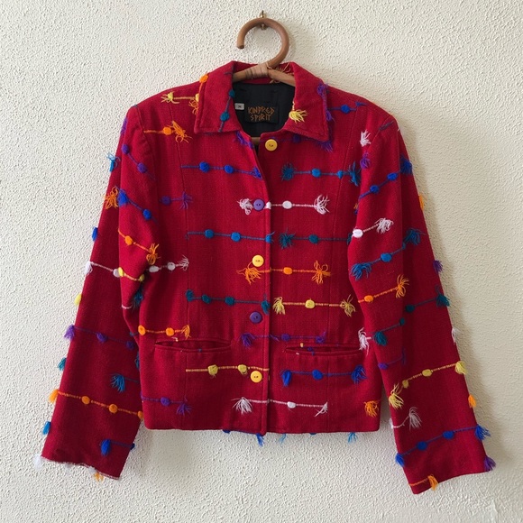 Vintage Jackets & Blazers - Vintage Art Teacher Chic Jacket M